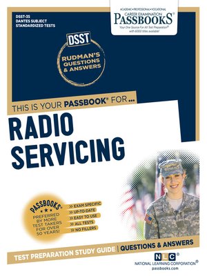 cover image of RADIO SERVICING